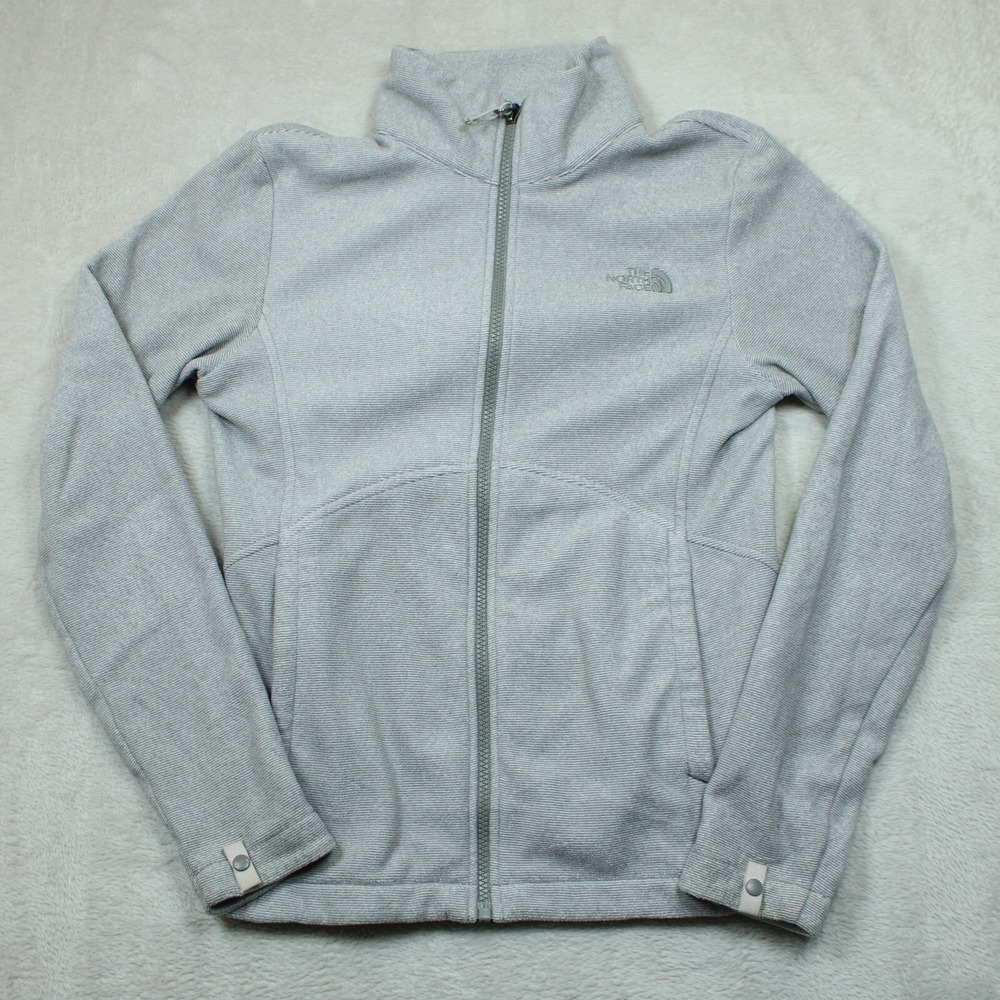 The North Face Jacket Womens Small Gray Apex Bionic 2 Softshell Windproof Fleece